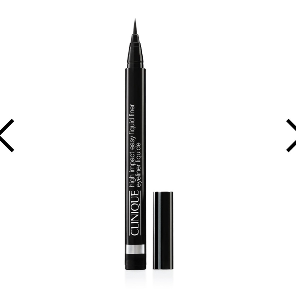 NEW FULL SIZE CLINIQUE HIGH IMPACT LIQUID EYE LINER IN BLACK .34g